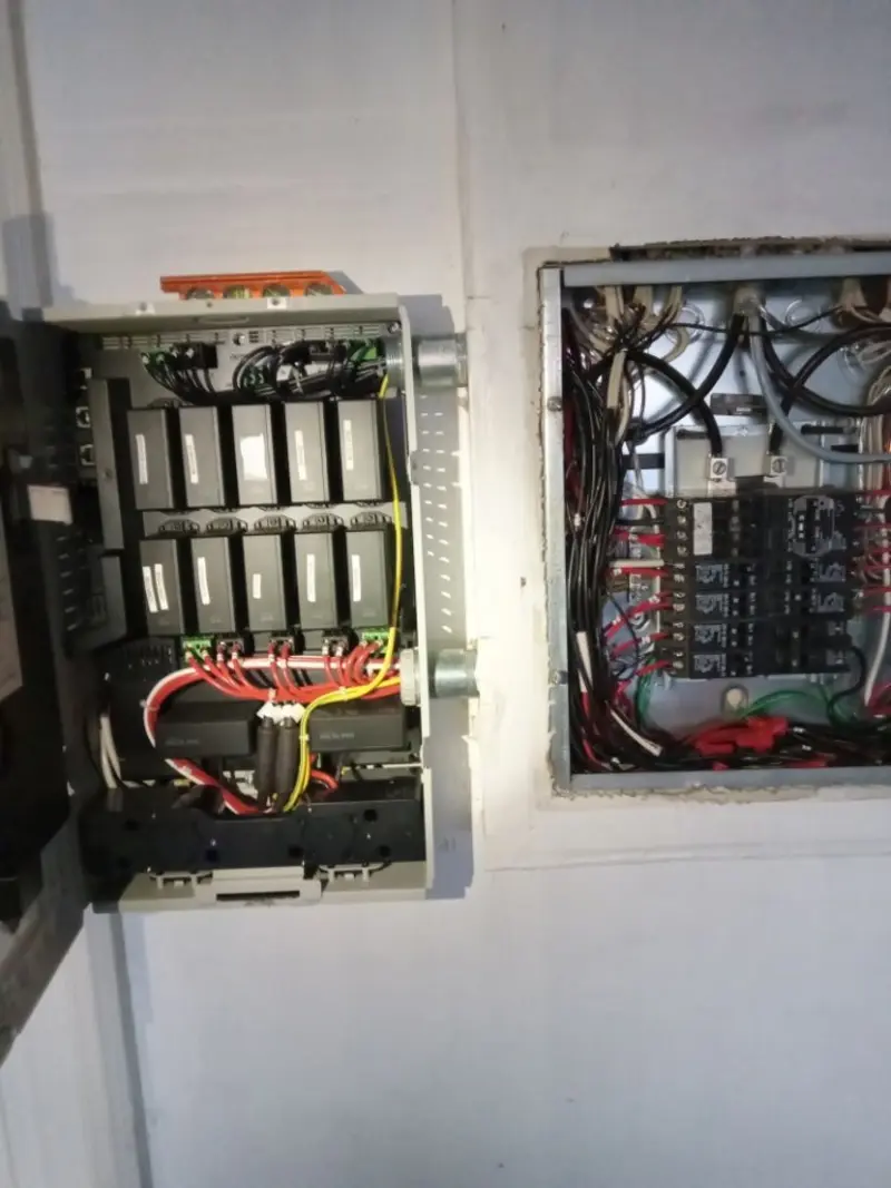 Electrical panel upgrade completed for Indoor Lighting Installation in Bayside